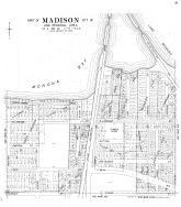 Page 091 - Sec 26 - Madison City, Lakeside Add., Monona Sub., Hildreth's Add., South Madison, Oak Lawn, Dane County 1954
